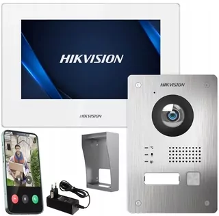 2-žilový video interkom WiFi Villa DS-KIS703-P-W (KIT-D2-PL703-W)